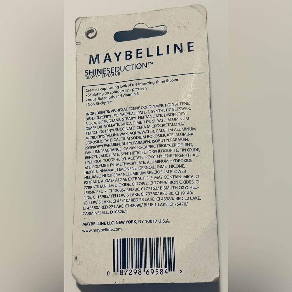 Maybelline ShineSeduction Glossy Lipcolor - Sandy Spice - Picture 2 of 2